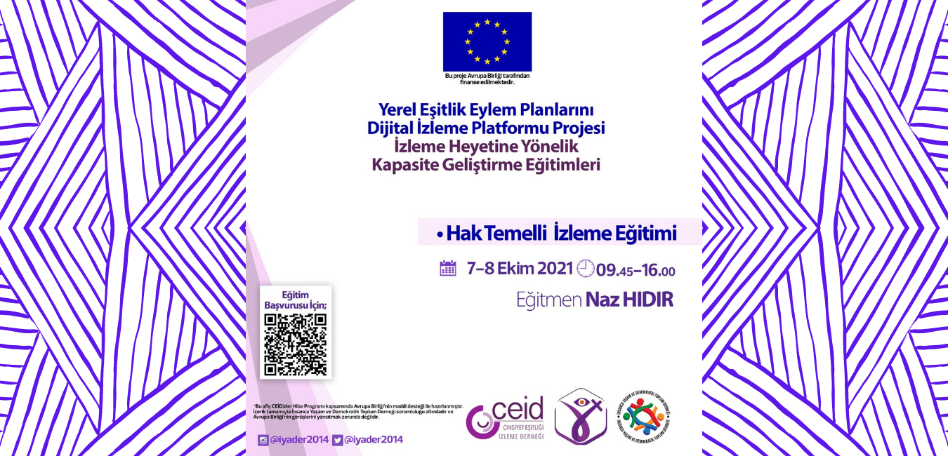Proje İzleme Heyetine Yönelik Hak Temelli İzleme Eğitimi Gerçekleşecek