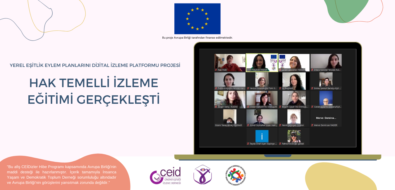 Proje İzleme Heyetine Yönelik Hak Temelli İzleme Eğitimi Gerçekleşti